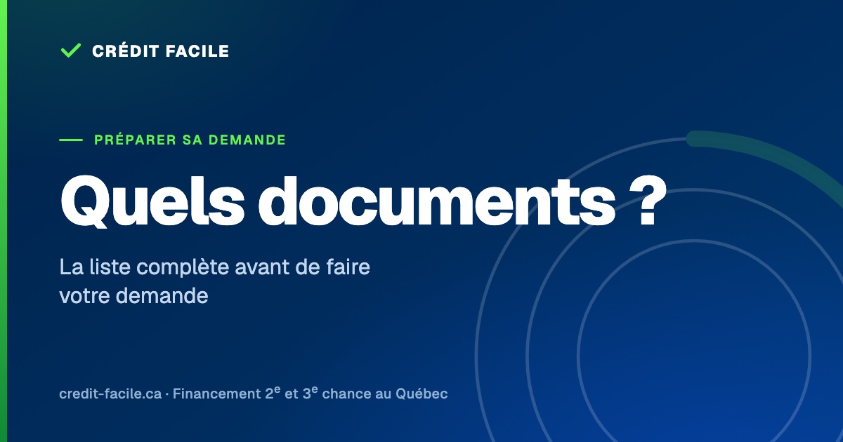 Quels documents pour un crédit auto ? La liste complète